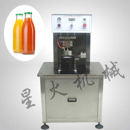 單工位半自動真空旋蓋機