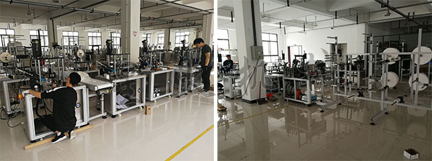 星火合肥全自動n95口罩機(jī)器設(shè)備展示